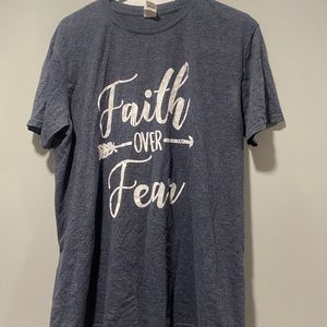 faith over fear shirt